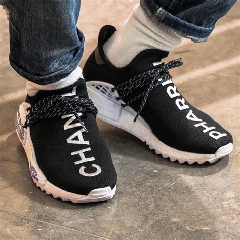 sneakers pharrell williams chanel|pharrell human race.